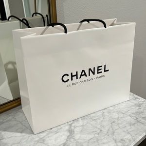 Chanel large shopping bag